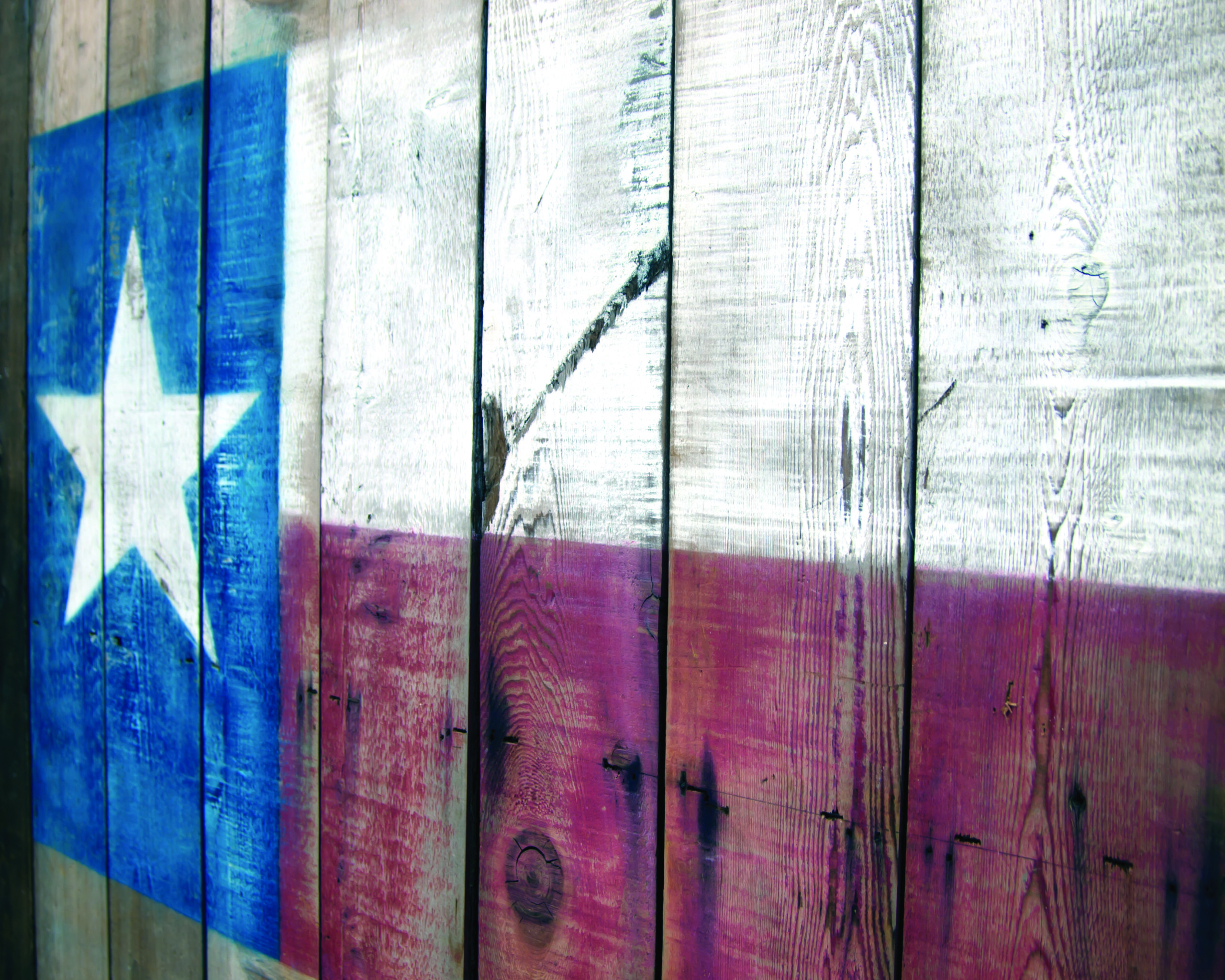 Texas Flag Painted On Wood Wall 185123535 Scaled 